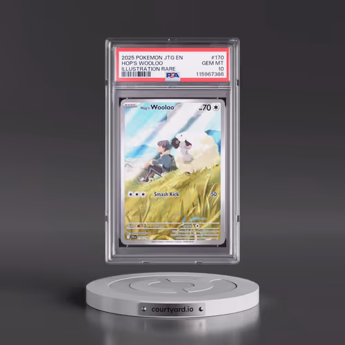 2025 Pokémon Jtg EN-Journey Together #170 Hop's Wooloo - Illustration Rare (PSA 10 GEM MINT)