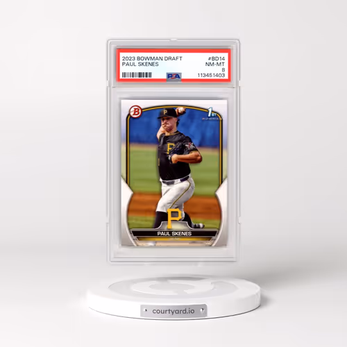 2023 Bowman Draft #BD14 Paul Skenes (PSA 8 NM-MT)