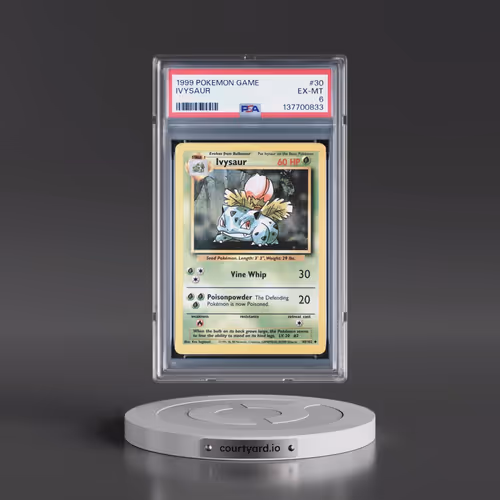 1999 Pokémon Game #30 Ivysaur (PSA 6 EX-MT)