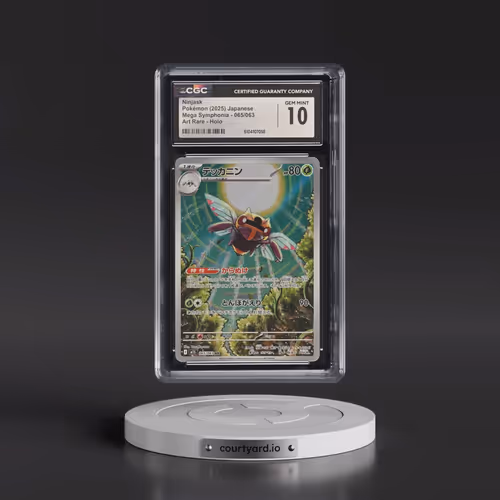 2025 Mega Symphonia - M1S #065/063 Ninjask - Art Rare Holo (CGC 10 GEM MINT)