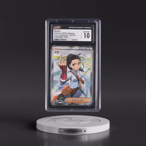 2023 Pokémon Sv4a-Shiny Treasure EX #343 Nemona - Super Rare (CGC 10 GEM MINT)