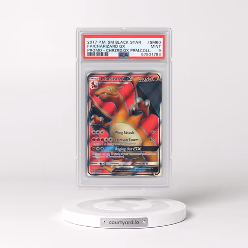 2017 Pokémon SM Black Star Promo #SM60 Charizard GX - Holo Full Art Charizard GX Premium Collection
