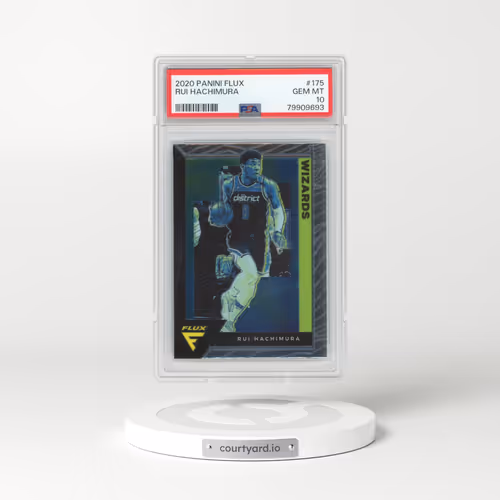 2020 Panini Flux #175 Rui Hachimura (PSA 10 GEM MINT)