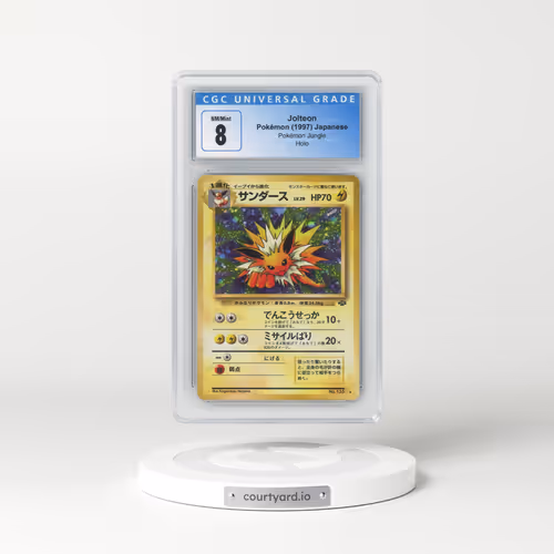 1997 Pokémon Jungle #135 Jolteon - Holo (CGC 8 NM-MT)