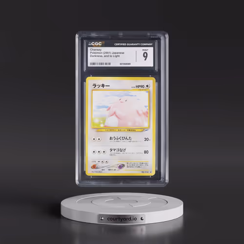2001 Darkness, and to Light Chansey (CGC 9 MINT)