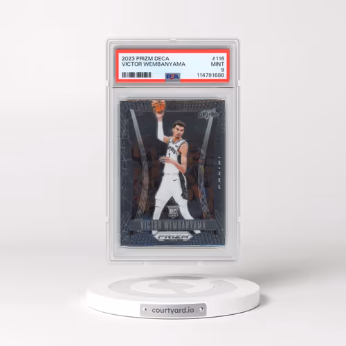 2023 Panini Prizm Deca #116 Victor Wembanyama (PSA 9 MINT)