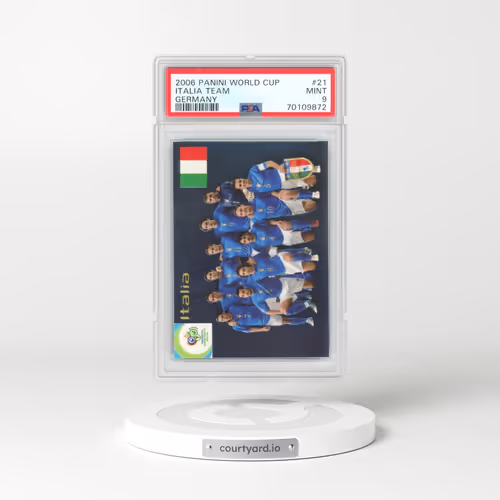 2006 Panini World Cup Germany #21 Italia Team (PSA 9 MINT)