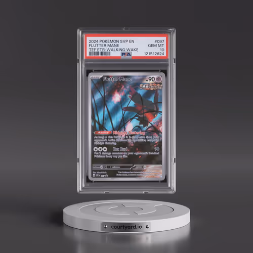 2024 Pokémon Svp EN-SV Black Star Promo #097 Flutter Mane - Temporal Forces Elite Trainer Box-Walkin