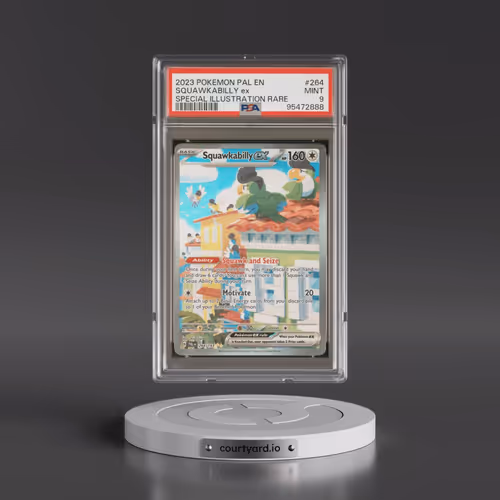 2023 Pokémon Pal EN-Paldea Evolved #264 Squawkabilly EX - Holo Special Illustration Rare (PSA 9 MINT
