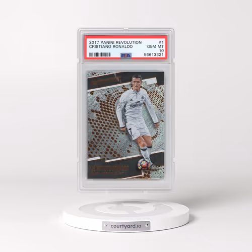 2017 Panini Revolution #1 Cristiano Ronaldo (PSA 10 GEM MINT)