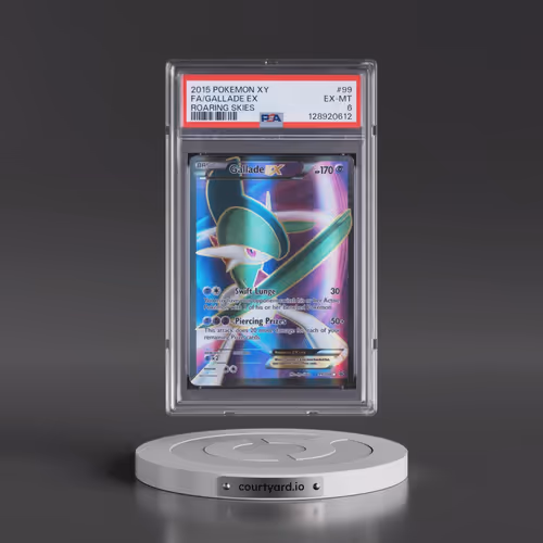 2015 Pokémon XY Roaring Skies #99 Gallade EX - Holo Full Art (PSA 6 EX-MT)