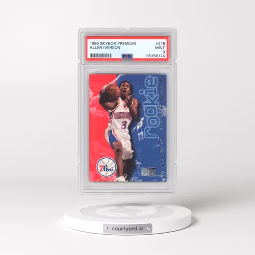 1996 Skybox Premium #216 Allen Iverson (PSA 9 MINT)