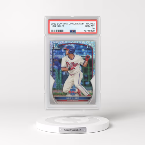2023 Bowman Mega Box Chrome #52 Hao Yu Lee (PSA 10 GEM MINT)