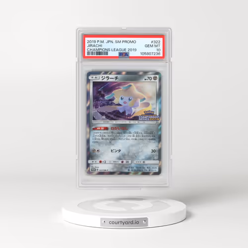 2019 Pokémon SM Promo #322 Jirachi - Champions League 2019 (PSA 10 GEM MINT)