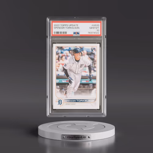 2022 Topps Update #US20 Spencer Torkelson (PSA 10 GEM MINT)