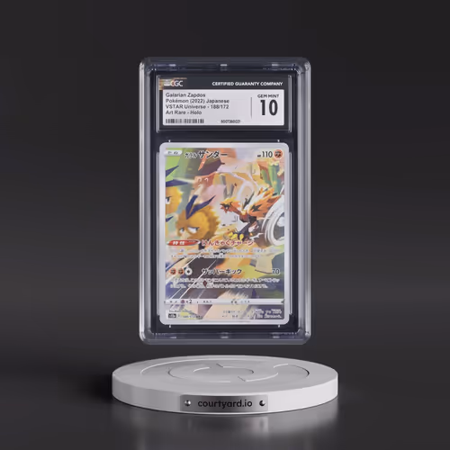 2022 VSTAR Universe #188/172 Galarian Zapdos - Art Rare Holo (CGC 10 GEM MINT)