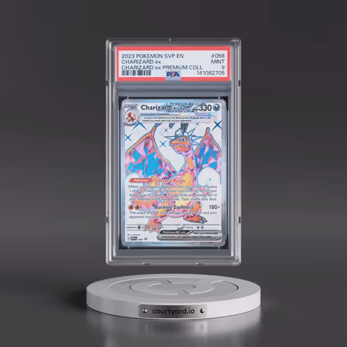 2023 Pokémon Svp EN-SV Black Star Promo #056 Charizard EX - Holo Charizard EX Premium Collection (PS