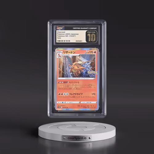 2022 Pokémon GO #010/071 Charizard - Holo (CGC 10 PRISTINE)