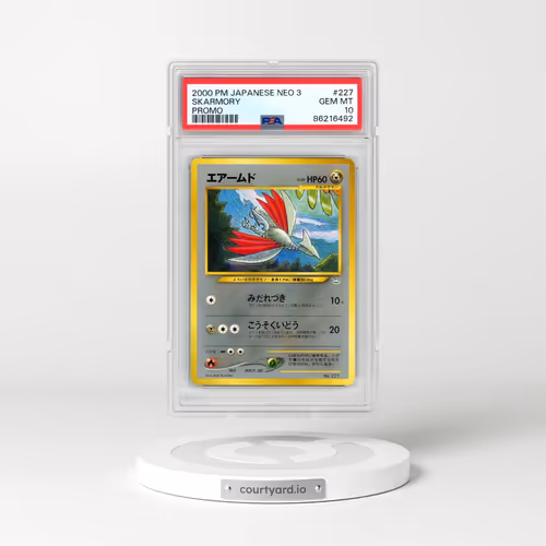 2000 Pokémon Neo 3 Promo #227 Skarmory - Promo (PSA 10 GEM MINT)