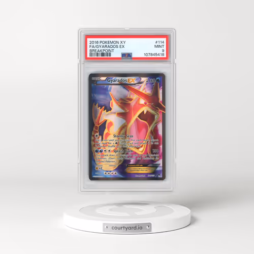 2016 Pokémon XY Breakpoint #114 Gyarados EX - Holo Full Art (PSA 9 MINT)