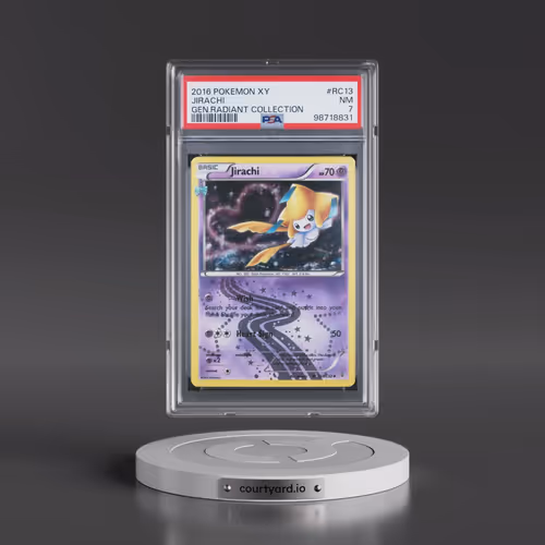 2016 Pokémon XY Generations Radiant Collection #RC13 Jirachi (PSA 7 NM)