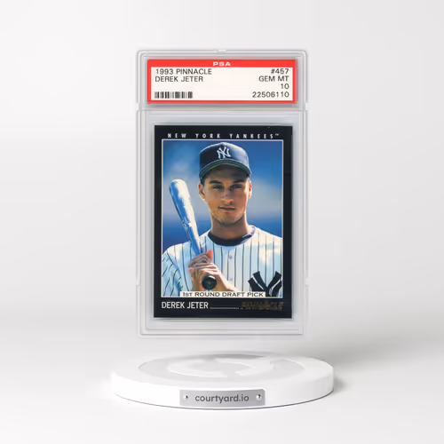 1993 Pinnacle #457 Derek Jeter (PSA 10 GEM MINT)