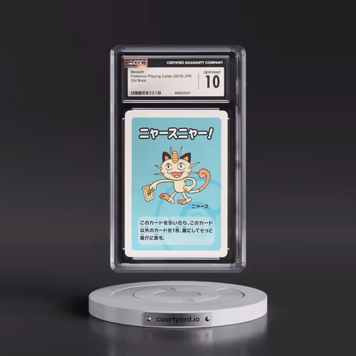 2019 Old Maid Meowth (CGC 10 GEM MINT)