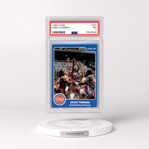 1984 Star #261 Isiah Thomas (PSA 7 NM)