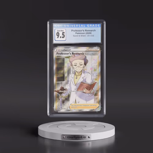 2020 Sword & Shield #201/202 Professor's Research - Holo (CGC 10 GEM MINT)
