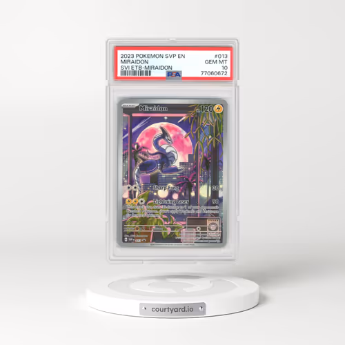 2023 Black Star Promos - Scarlet & Violet SVP EN #013 Miraidon - Scarlet & Violet Elite Trainer Box (PSA 10 GEM MINT)