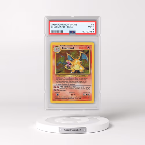 1999 Pokémon Game #4 Charizard - Holo (PSA 9 MINT)