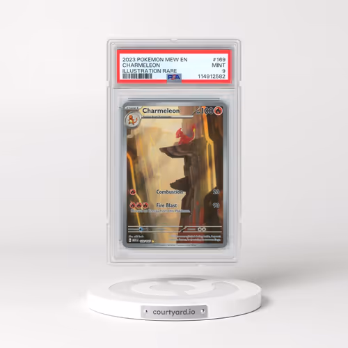 2023 Pokémon Mew EN-151 #169 Charmeleon - Illustration Rare (PSA 9 MINT)