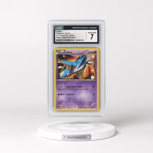 2014 XY Trainer Kit #30/30 Latios - Latios Half Deck Holo (CGC 7 NM)