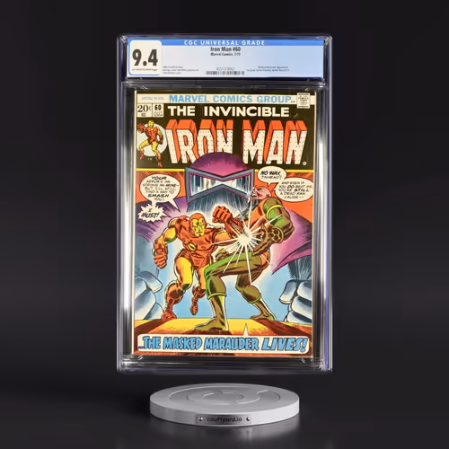 Iron Man #60 CGC 9.4 Off-white to White Pages (Marvel Comics, 7/73) - Universal