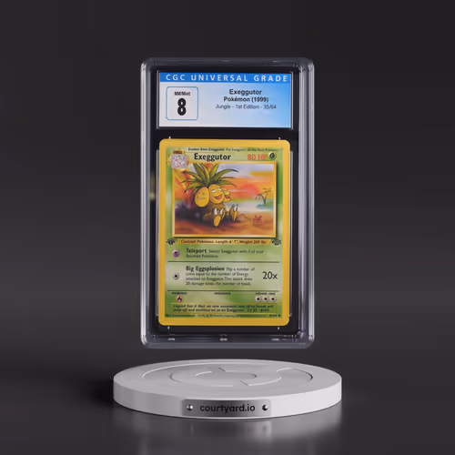 1999 Jungle #35/64 Exeggutor - 1st Edition 1st Edition (CGC 8 NM-MT)