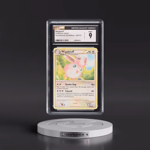 2010 HeartGold & SoulSilver #56/123 Wigglytuff (CGC 9 MINT)