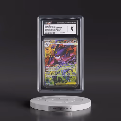 2025 Pokémon M2a-Mega Dream EX #240 Mega Gengar EX - Holo Special Art Rare (CGC 9 MINT)