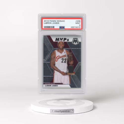 2019 Panini Mosaic #298 LeBron James (PSA 9 MINT)