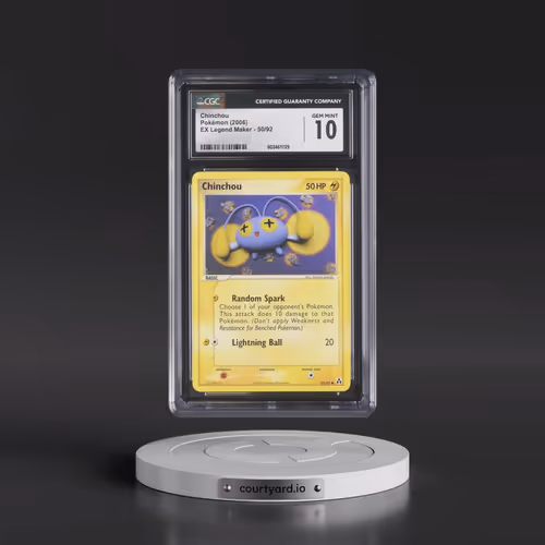 2006 EX Legend Maker #50/92 Chinchou (CGC 10 GEM MINT)