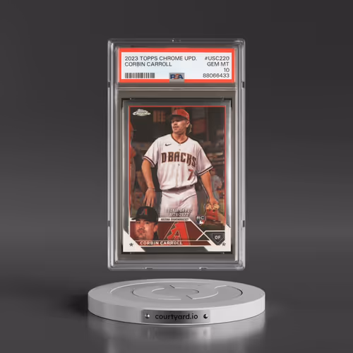 2023 Topps Chrome Update #USC220 Corbin Carroll (PSA 10 GEM MINT)