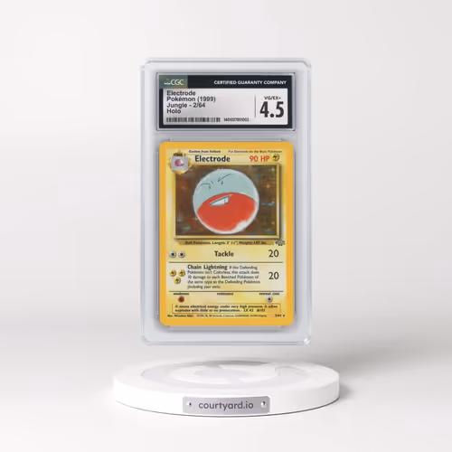 1999 Jungle #2/64 Electrode - Holo (CGC 4.5 VG-EX+)