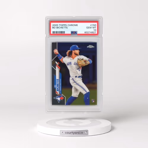 2020 Topps Chrome #150 Bo Bichette (PSA 10 GEM MINT)