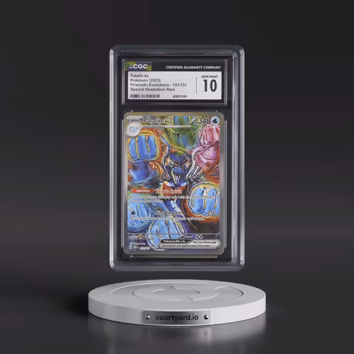 2025 Pokémon Pre EN-Prismatic Evolutions #151 Palafin EX - Holo Special Illustration Rare (CGC 10 GE