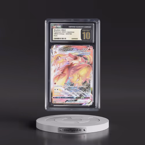 2021 VMAX Climax #020/184 Blaziken VMAX - Holo (CGC 10 PRISTINE)