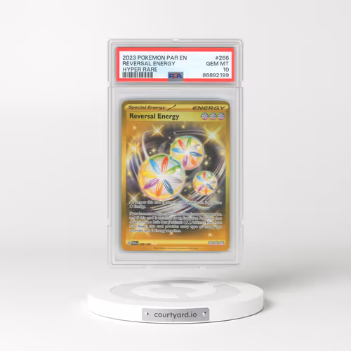 2023 Pokémon Par EN-Paradox Rift #266 Reversal Energy - Hyper Rare (PSA 10 GEM MINT)
