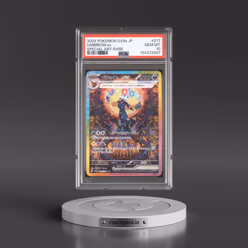 2024 Pokémon Sv8a-Terastal Fest EX #217 Umbreon EX - Holo Special Art Rare (PSA 10 GEM MINT)