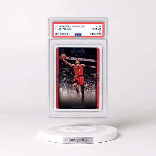 2018 Panini Chronicles #298 Trae Young (PSA 10 GEM MINT)