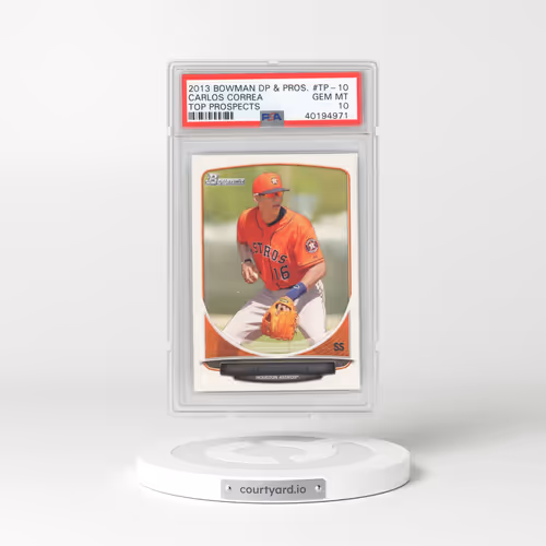 2013 Bowman Draft Picks & Prospects Top Prospects #TP-10 Carlos Correa (PSA 10 GEM MINT)