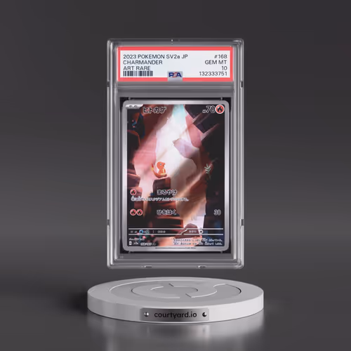 2023 Pokémon Sv2a-Pokemon 151 #168 Charmander - Art Rare (PSA 10 GEM MINT)