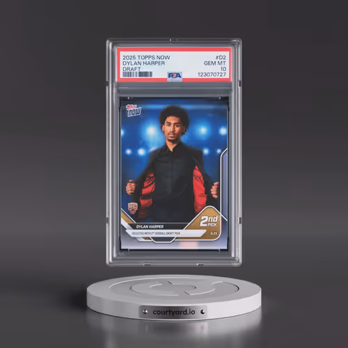 2025 Topps Now Draft #D2 Dylan Harper (PSA 10 GEM MINT)